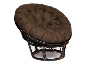 Кресло Papasan 23/01 W с подушкой Antique brown, ткань Коричневый в Перми - perm.magazin-mebel74.ru | фото