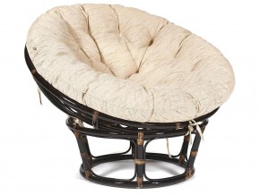 Кресло Papasan 23/01 W с подушкой Antique brown, ткань Старт в Перми - perm.magazin-mebel74.ru | фото