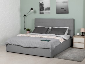 Кровать двойная Амалия 180 RUDY-2 1501 A1 color 20 серебристый серый в Перми - perm.magazin-mebel74.ru | фото