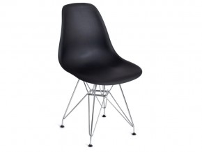 Стул Cindy Iron chair Eames mod. 002 черный в Перми - perm.magazin-mebel74.ru | фото