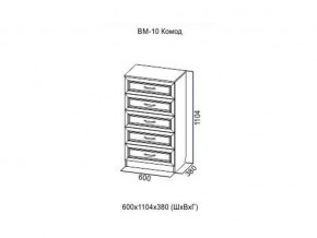 ВМ-10 Комод в Перми - perm.magazin-mebel74.ru | фото